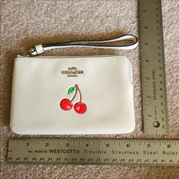 Coach Cherry Wristlet, NWT. π - Picture 6 of 6